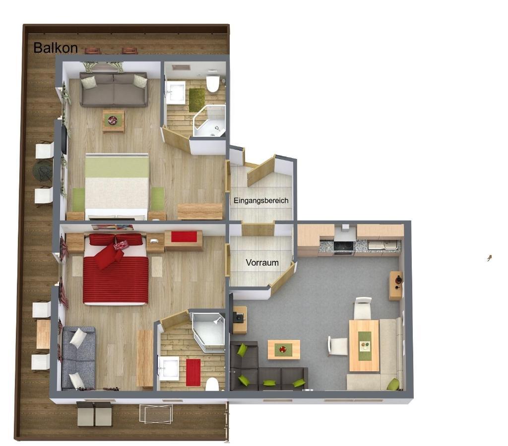 Hof Neuhaus Apartment Mayrhofen Luaran gambar